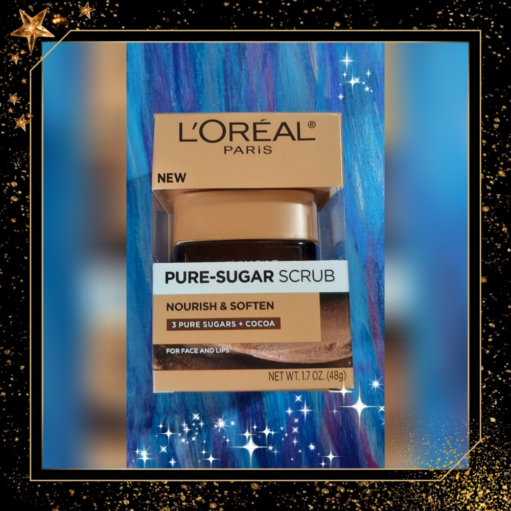 L'oreal Paris Pure-Sugar Scrub / Exfoliant 1.7oz